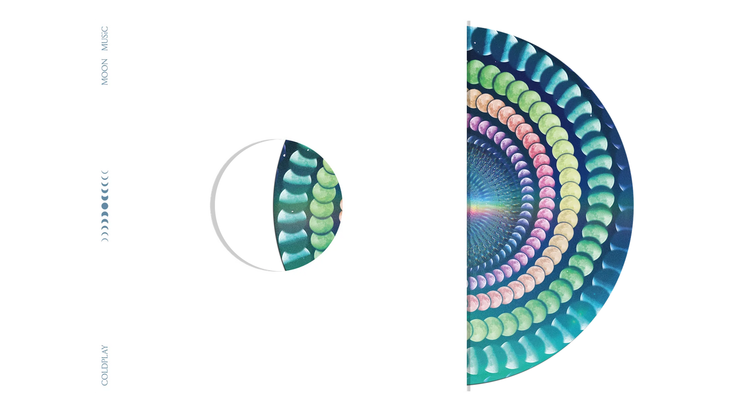 Coldplay – Moon Music (Ltd. Numbered Zeotrope Vinyl Record) sleeve