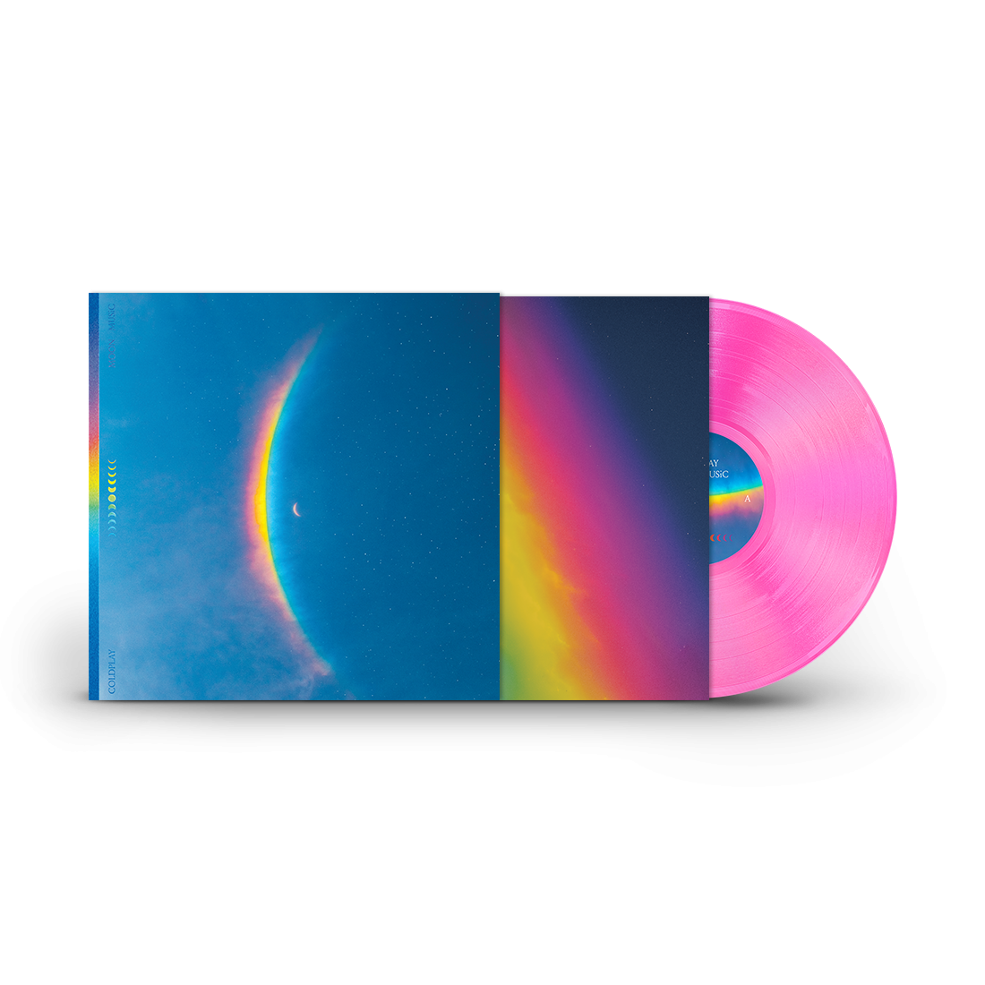Coldplay - Moon Music (LP Translucent Pink Vinyl Record) vinyl