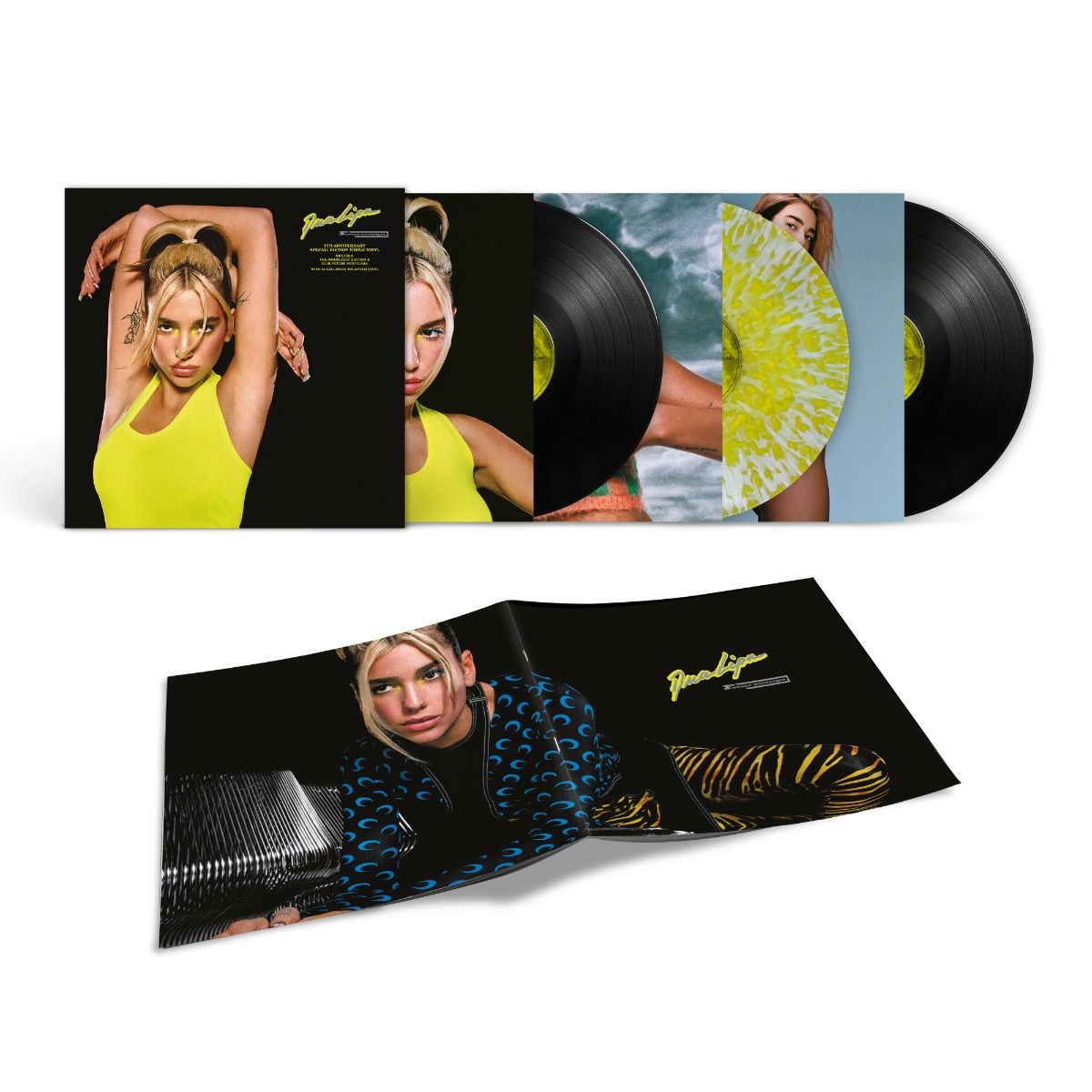 Dua Lipa – Future Nostalgia: 5th Anniversary Edition (3LP Splatter Vinyl, Limited Edition) vinyl