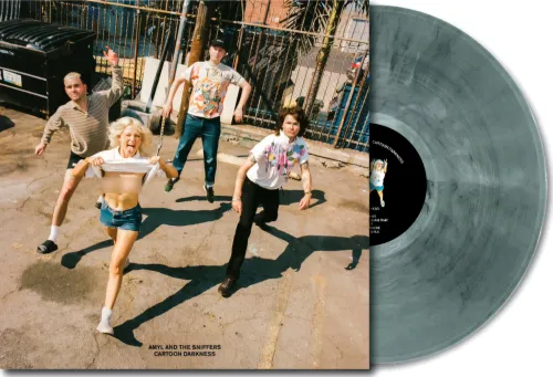 Amyl And The Sniffers - Cartoon Darkness (Doing In Me Lungs Edition) (Ltd. Smoke Vinyl Record, Poster) vinyl