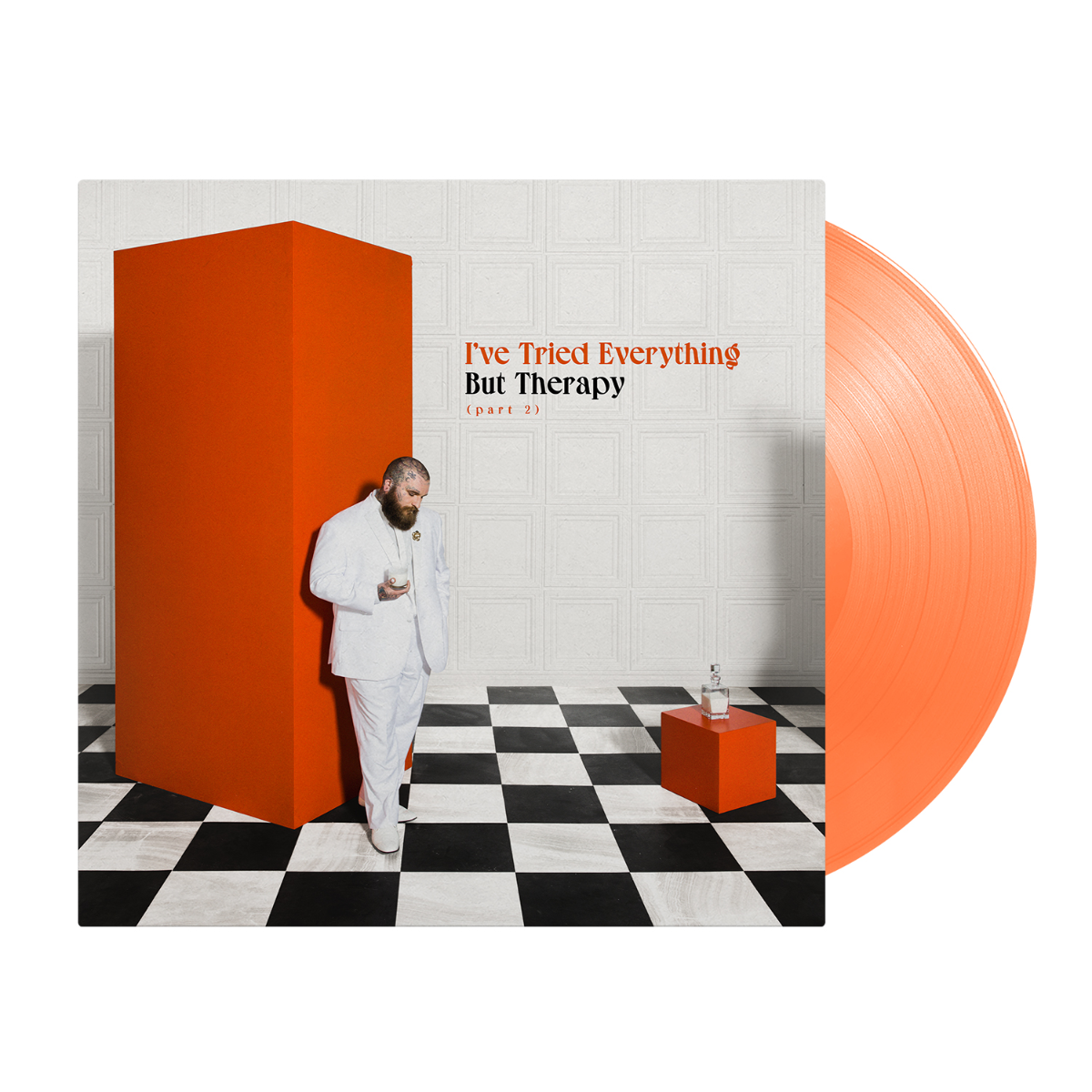 Teddy Swims - I've Tried Everything But Therapy (Part 2) (LP Solid Tangerine Vinyl Record) vinyl