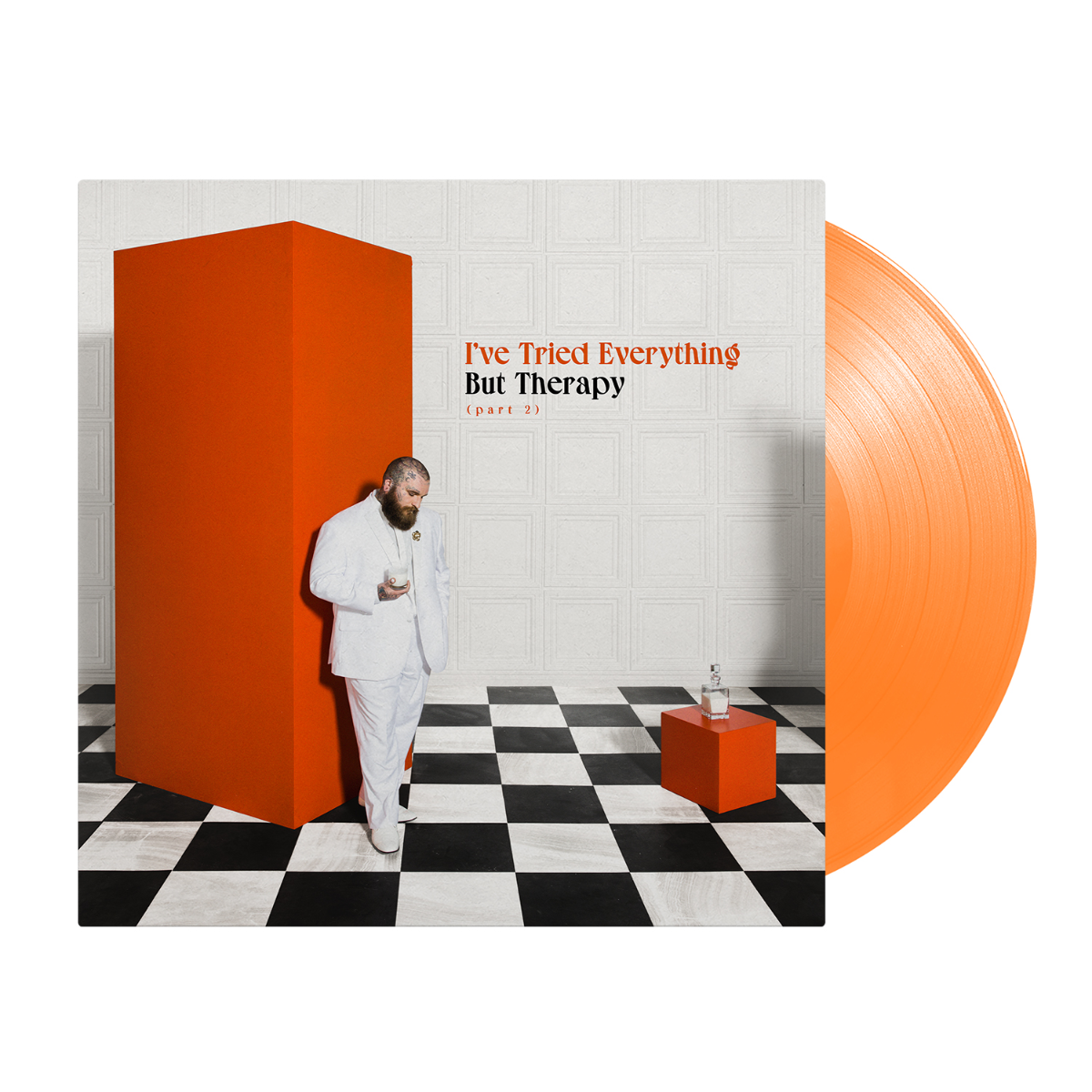 Teddy Swims - I've Tried Everything But Therapy (Part 2) (LP Translucent Orange Crush Vinyl Record) vinyl