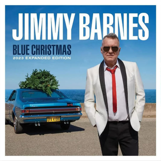 Jimmy Barnes – Blue Christmas 2023 Expanded Edition (Ltd. Signed White Vinyl LP) cover