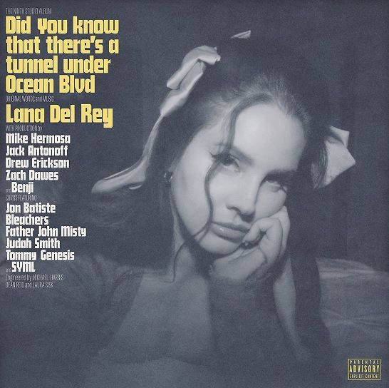 Lana Del Rey - Did you know that there's a tunnel under Ocean Blvd (2LP) (180g Vinyl Record, gatefold) front