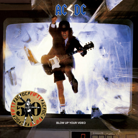 AC/DC – Blow Up Your Video (Limited 50th Anniversary Gold Vinyl LP) cover