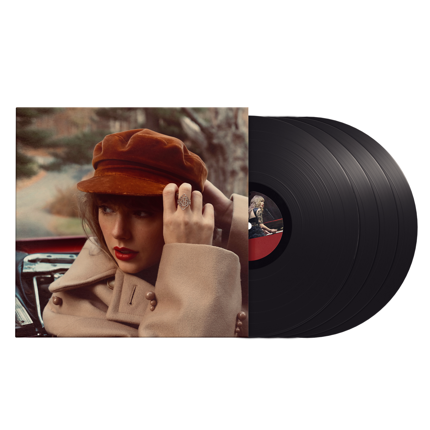 Taylor Swift - Red (Taylor's Version) (4LP) (45RPM, includes 9 bonus unreleased songs from the vault) vinyl
