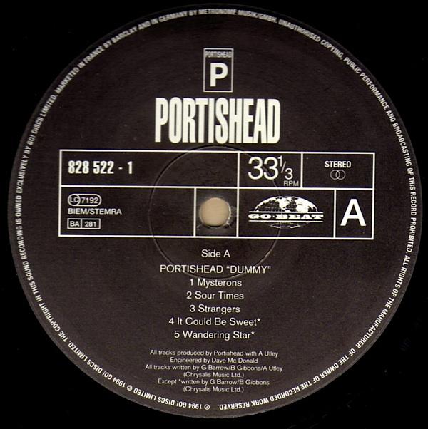 On The Record: Portishead – Dummy Vinyl: Original Pressings, Differences & What to Look For