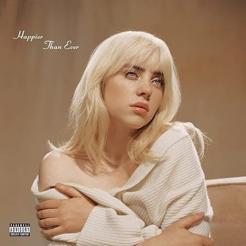 Billie Eilish - Happier Than Ever (Recycled Black Vinyl 2LP) cover