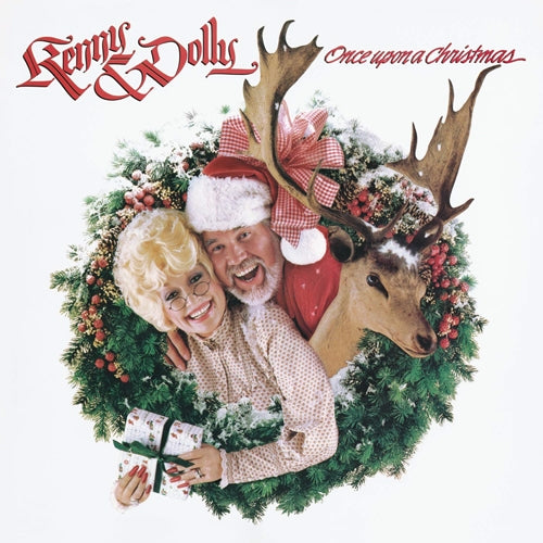 Dolly Parton & Kenny Rogers – Once Upon A Christmas (Vinyl LP) cover