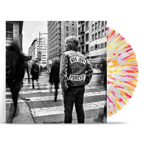 Bon Jovi – Forever (Limited Edition Sunburst Splatter Clear Vinyl LP) vinyl