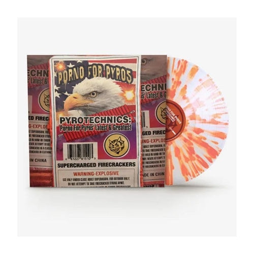 Porno For Pyros – Pyrotechnics: Porno For Pyros' Latest & Greatest (Limited Edition Clear & Orange Vinyl LP) vinyl