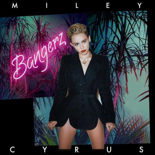 Miley Cyrus - Bangerz (Limited Edition, Sea Glass Vinyl, Gatefold, Poster, 10th Anniversary)(2Lp) Vinyl Record cover