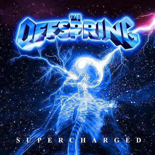 The Offspring – Supercharged (Limited Edition Blue Marbled Vinyl LP) cover