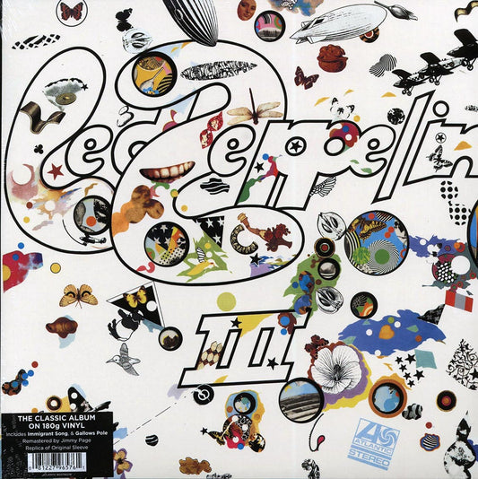 Led Zeppelin - Led Zeppelin III (180g Remastered) Vinyl Record Front