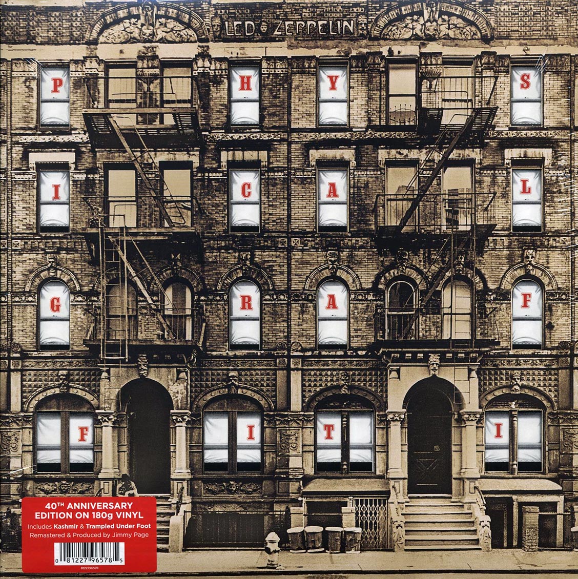 Led Zeppelin - Physical Graffiti (Atlantic) (40th Anniv. Ed. 2LP, 180g, Remastered) Vinyl Record