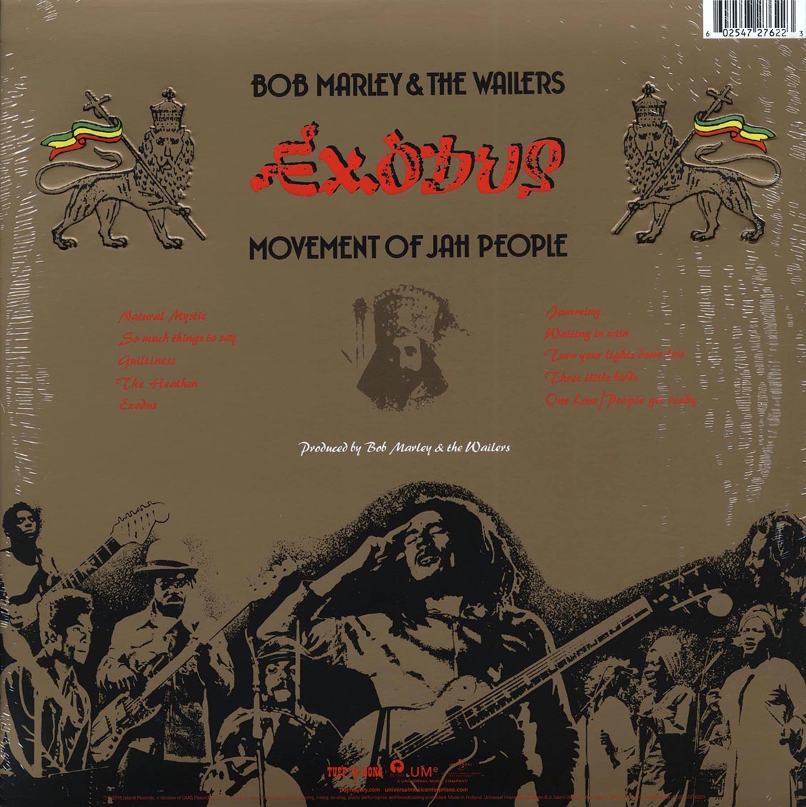 Bob Marley - Exodus (180g LP) Vinyl Record rear