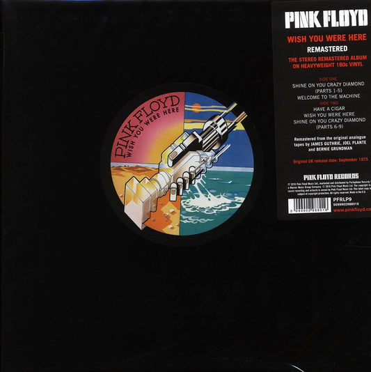 Pink Floyd - Wish You Were Here (LP 180g Vinyl Record) front