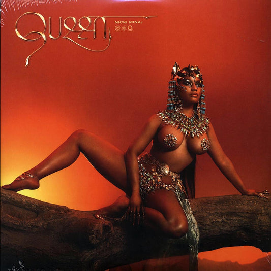 Nicki Minaj - Queen (2LP Orange Vinyl Record) front