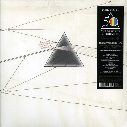 Pink Floyd - Dark Side Of The Moon: Live At Wembley 1974 (50th Anniv. Ed. 180g Vinyl Record)