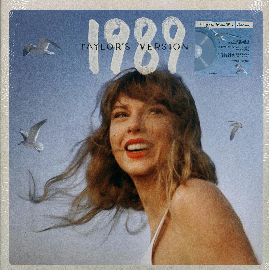 Taylor Swift - 1989 (Taylor's Version Crystal Skies Blue Vinyl Edition) (2LP) front