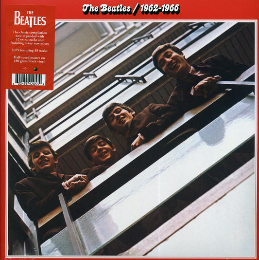 The Beatles - 1962-1966 (The Red Album) (3LP, 180g) (Remastered) Vinyl Record front