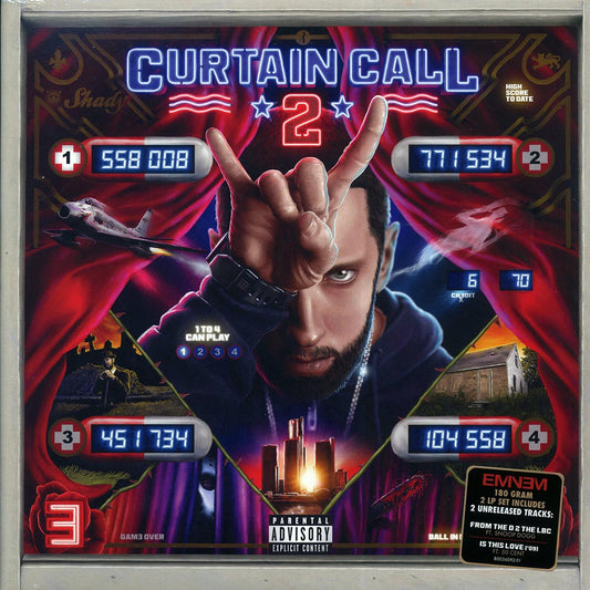 Eminem - Curtain Call 2 (2LP 180g Vinyl Record) front