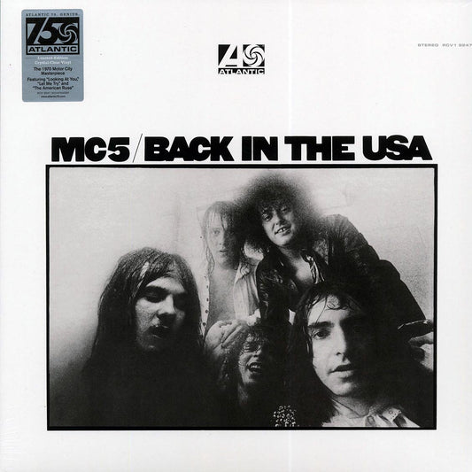 MC5 - Back In The USA (Ltd. LP Clear Vinyl Record) front