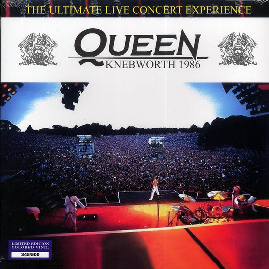 Queen - Knebworth 1986 (Ltd. Purple Vinyl Record) front