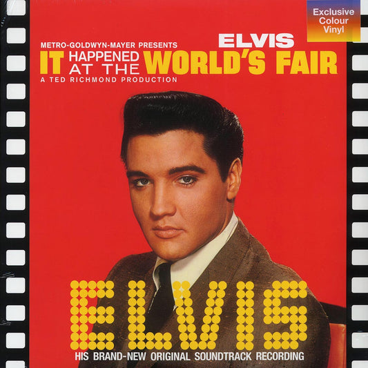 Elvis Presley – It Happened At The World's Fair (Orange Vinyl LP) cover