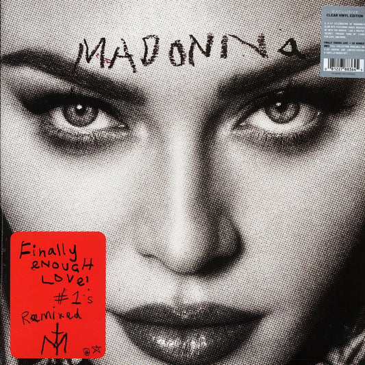 Madonna - Finally Enough Love (2LP) (Ltd. Clear Vinyl Record, Remastered) front