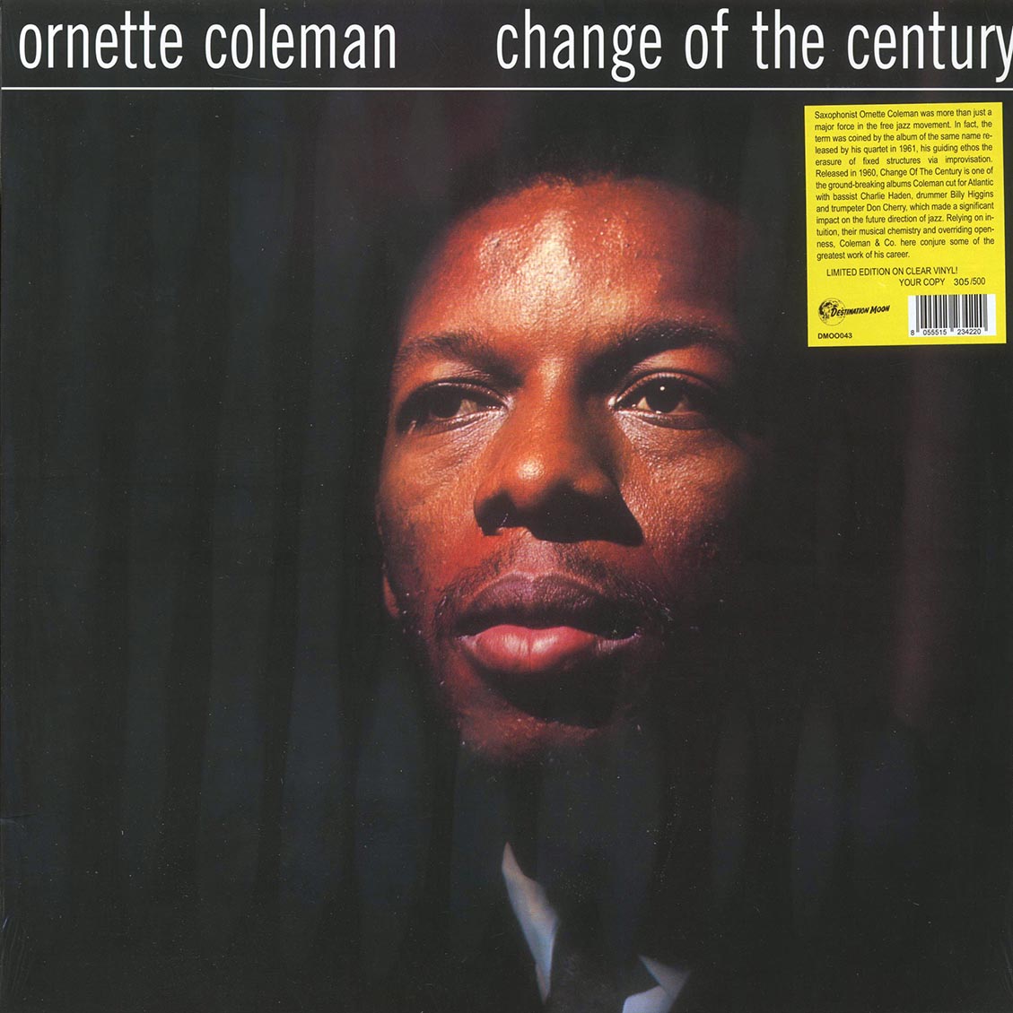 Ornette Coleman - Change Of The Century (Ltd. 500 Copies, Clear Vinyl Record) front