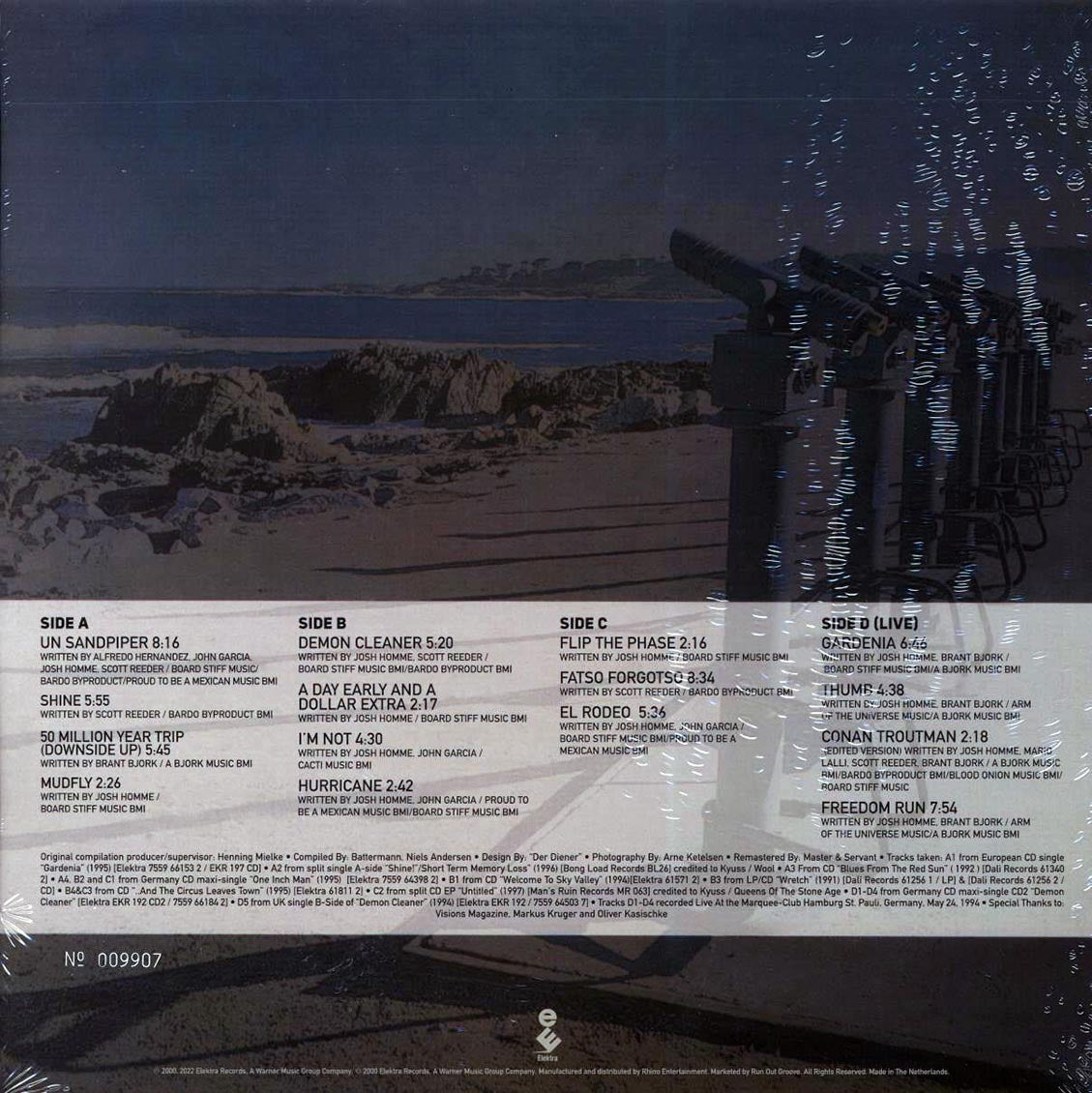 Kyuss – Muchas Gracias: The Best Of Kyuss (Limited Edition Numbered Blue Vinyl 2LP) rear