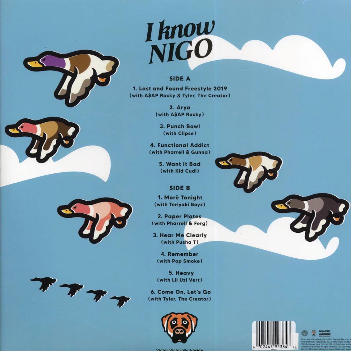 Nigo – I Know NIGO! (Limited Edition Yellow Vinyl LP)