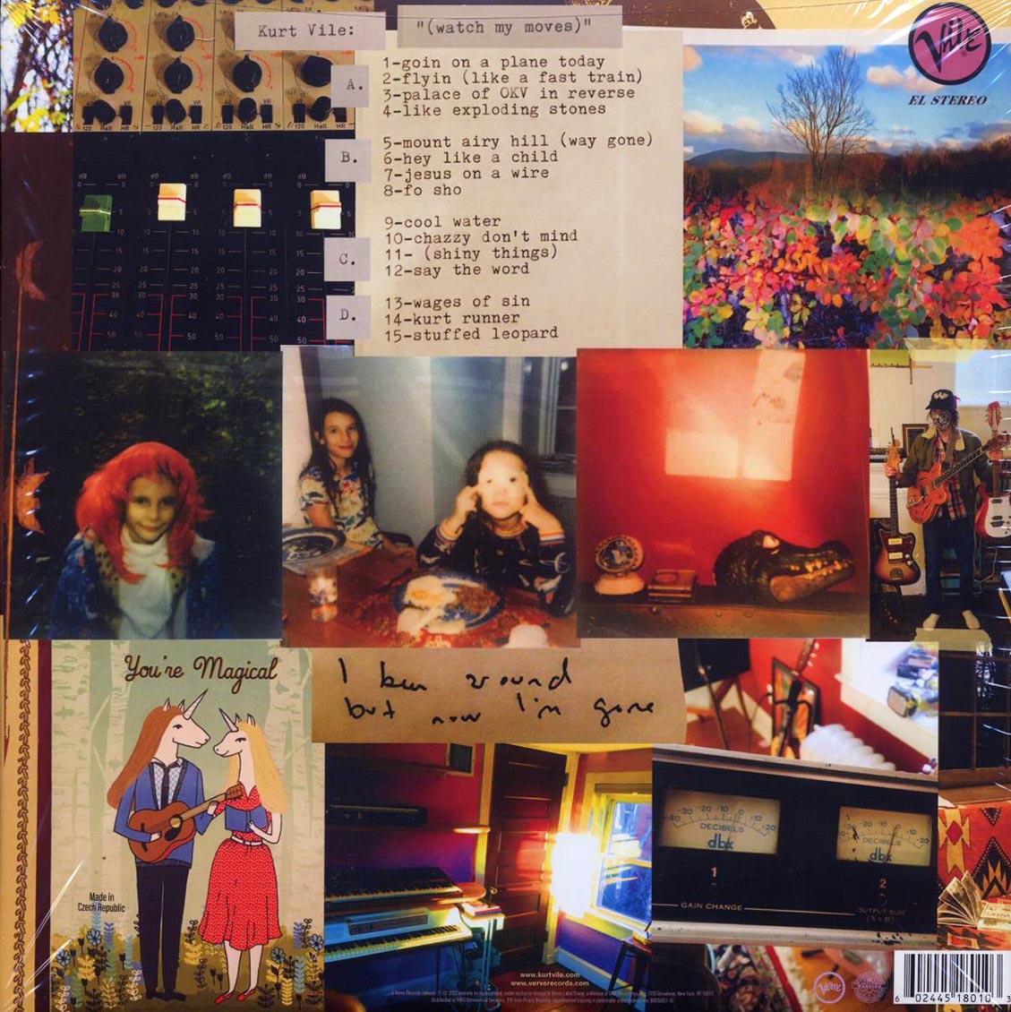 Kurt Vile – (Watch My Moves) (2LP Vinyl Record) rear
