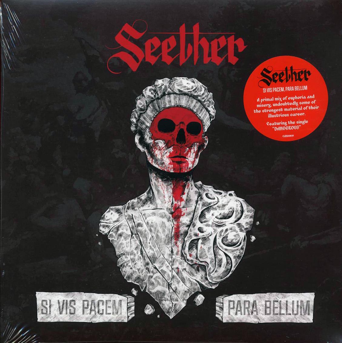 Seether - Si Vis Pacem, Para Bellum (2LP Etched Vinyl Record) front