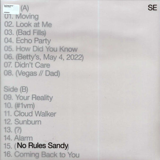 Sylvan Esso – No Rules Sandy (Vinyl LP) cover