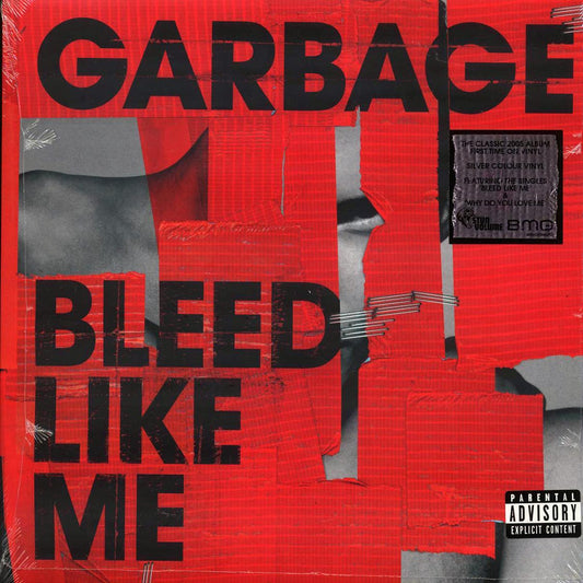 Garbage - Bleed Like Me (LP Remastered Silver Vinyl Record) front