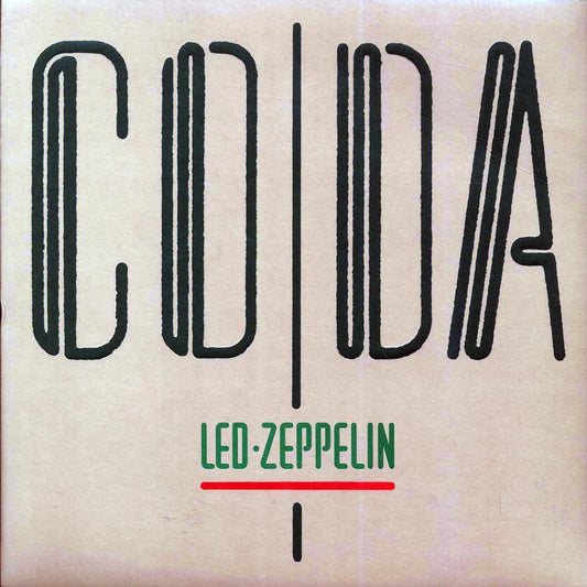 Led Zeppelin – Coda (Remastered 180g Vinyl LP Embossed Gatefold) cover