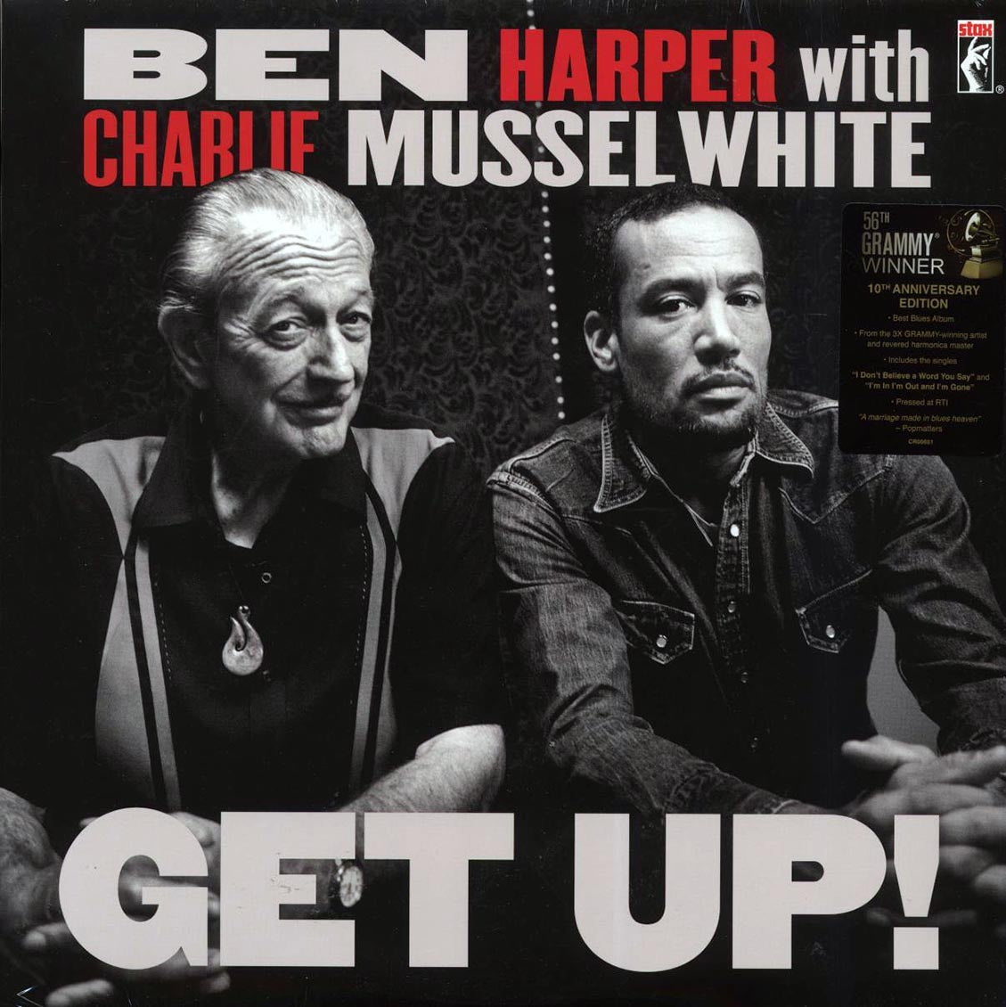 Ben Harper with Charlie Musselwhite – Get Up! (10th Anniversary Edition 180 g Vinyl LP)