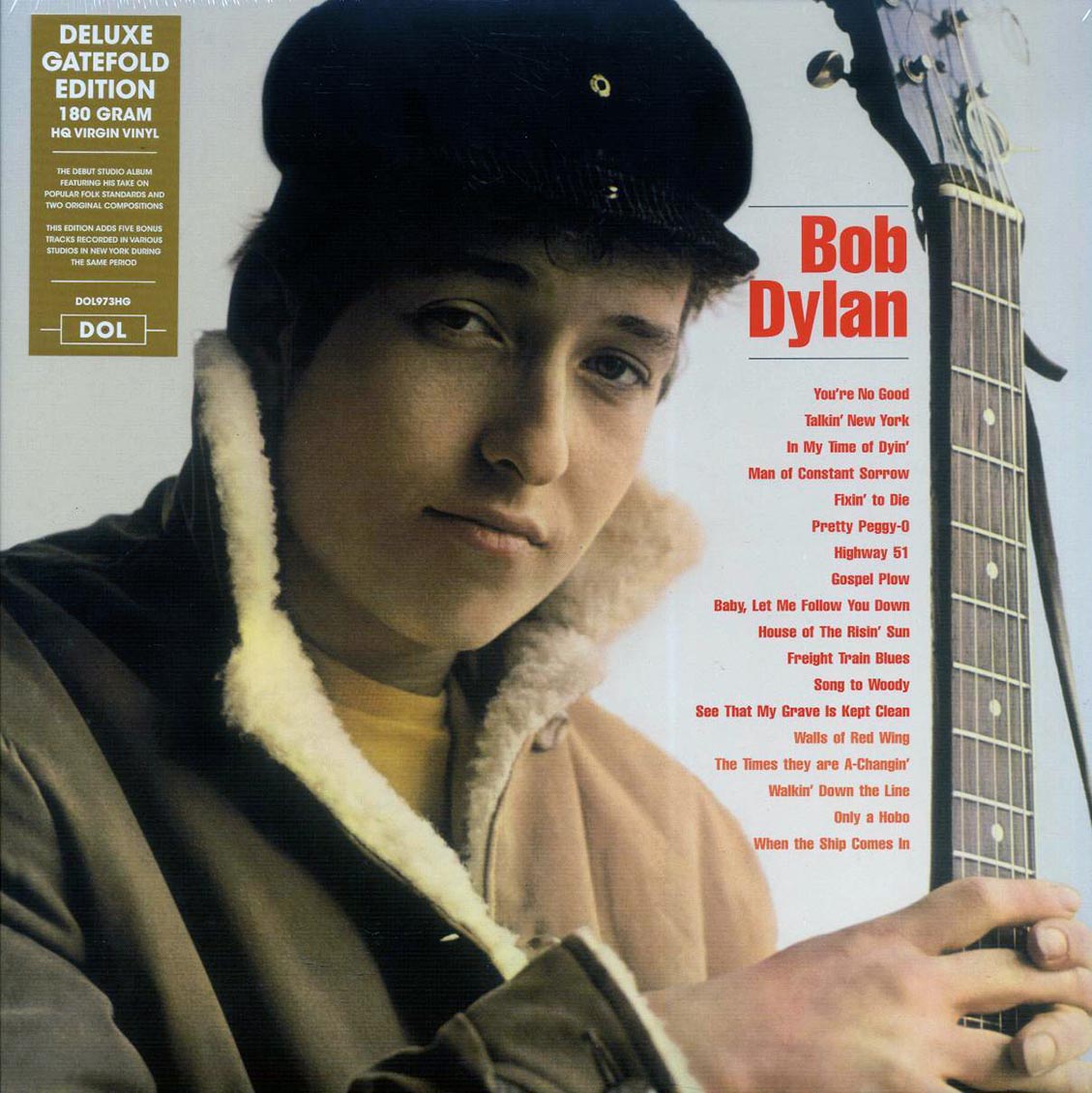 Bob Dylan - Bob Dylan (180g Vinyl LP) cover