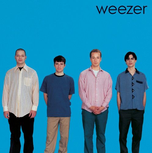 Weezer - Weezer (Ltd. Ghostly Blue & Clear Vinyl Record, Anniv. Edition) front