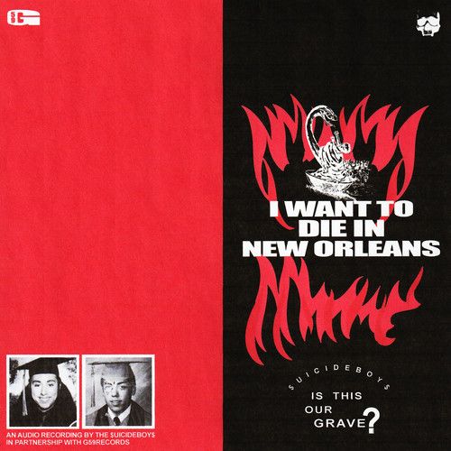 $uicideboy$ - I Want To Die In New Orleans (LP) (Silver Vinyl Record)