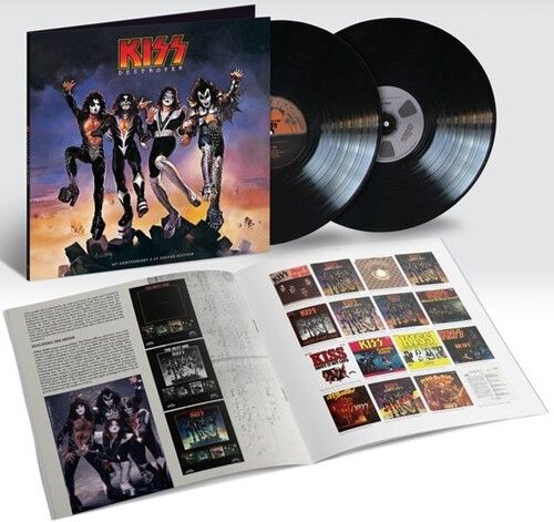 Kiss - Destroyer (45th Anniversary) (Deluxe) (2LP) (180g Vinyl Record, half-speed mastered, bonus tracks, 20-page booklet, gatefold) inner