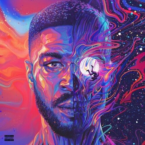 Kid Kudi - Man On The Moon III: The Chosen (Orange Vinyl) (2Lp) Vinyl Record front