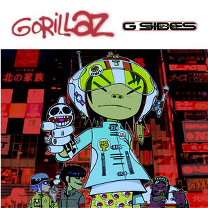 Gorillaz - G-Sides (LP Vinyl Record) front