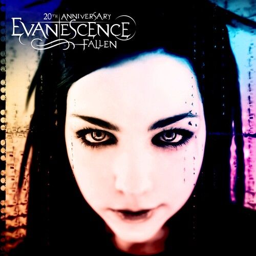 Evanescence - Fallen (Pink/Black Marble Vinyl Record 2LP, 20th Anniv. Deluxe feat B-sides & rarities, Ltd) front