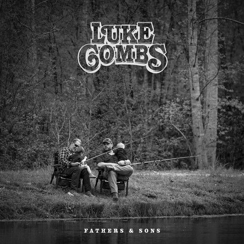 Luke Combs - Fathers & Sons (White LP Vinyl Record) front