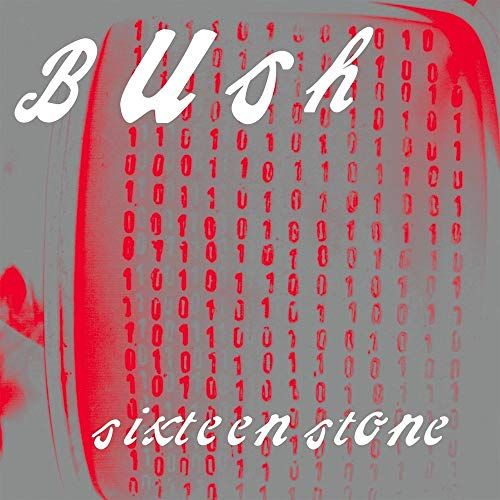 Bush - Sixteen Stone (30th Anniv. 2LP Indie Exclusive, Ltd. Silver Vinyl Record) front