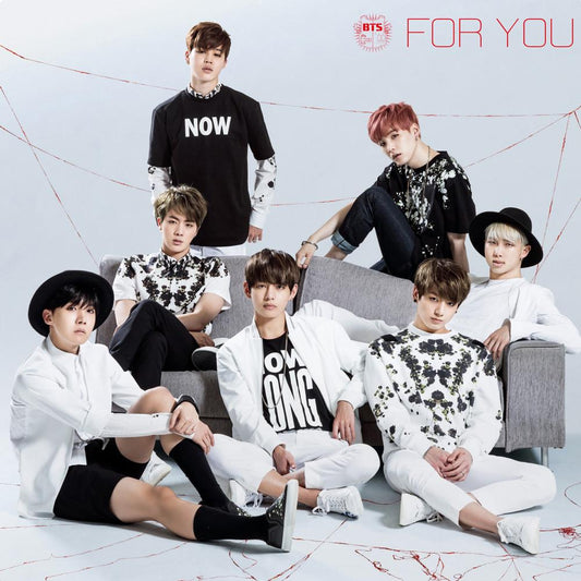 BTS - For You (12") 10th Anniv. 'Pure' Clear Vinyl Record front