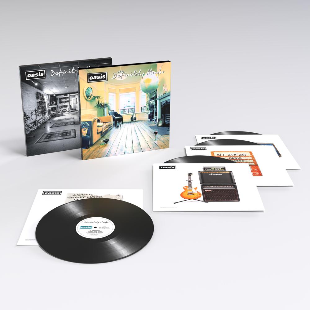 Oasis – Definitely Maybe (4LP Deluxe Ltd. 30th Anniv. Ed. Vinyl Record) inner